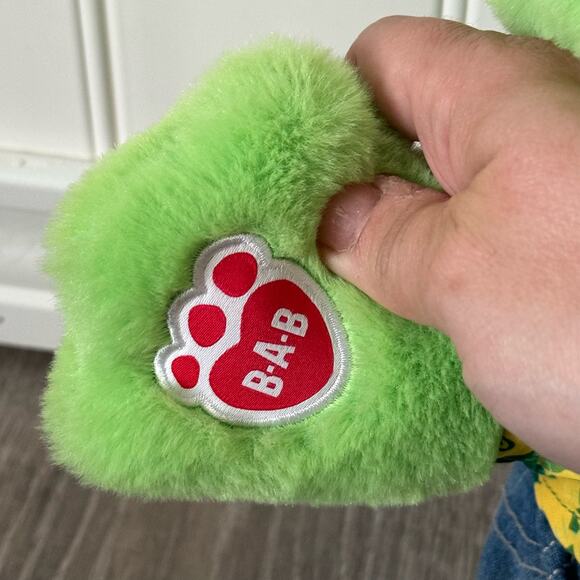 Build-A-Bear Spring Green Frog 16" - Picture 4 of 5